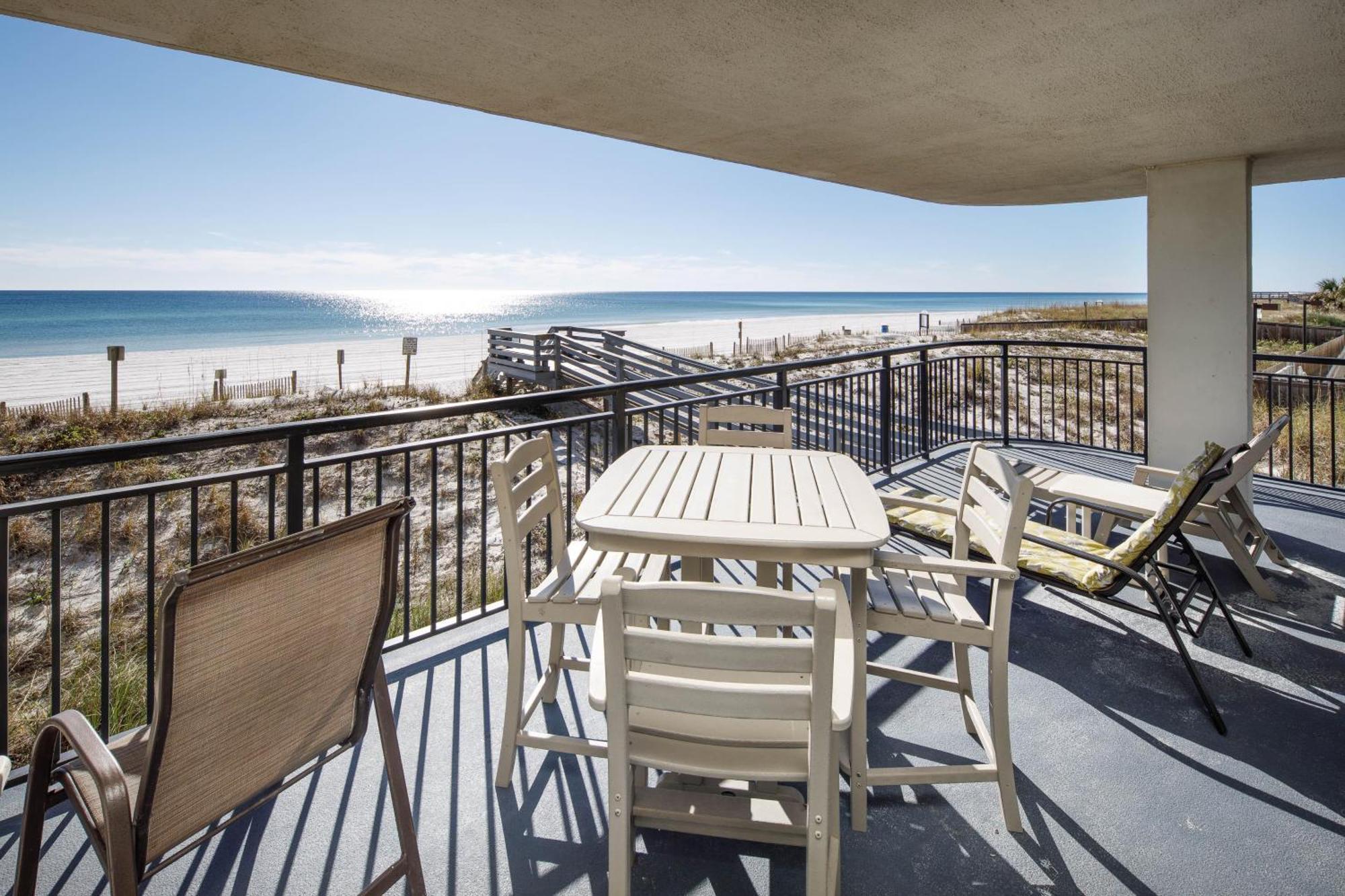 Nautilus 1201 - Gulf Front 2 Bedroom Huge Wrap Around Balcony 2Nd Floor! Fort Walton Beach Eksteriør billede