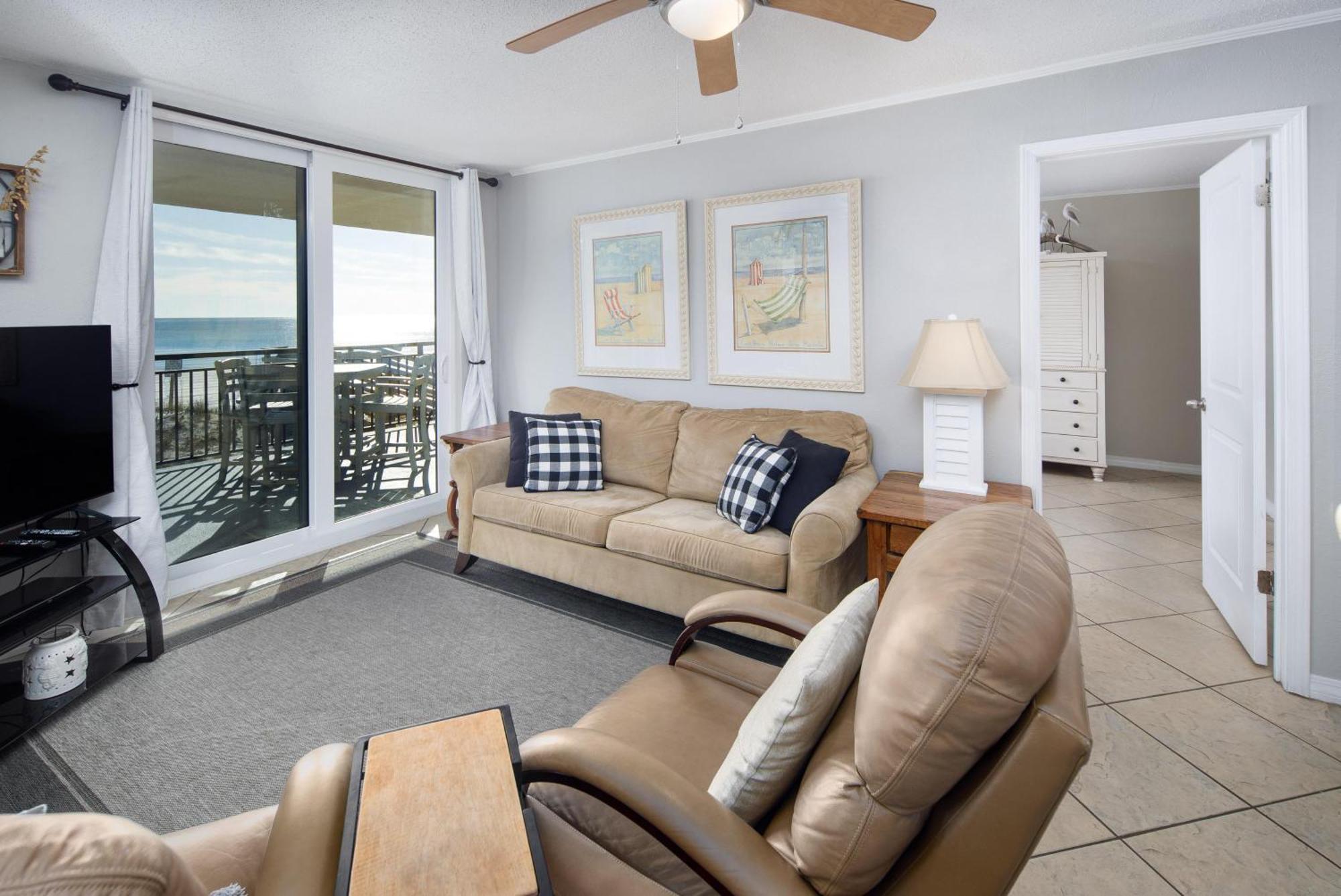 Nautilus 1201 - Gulf Front 2 Bedroom Huge Wrap Around Balcony 2Nd Floor! Fort Walton Beach Eksteriør billede