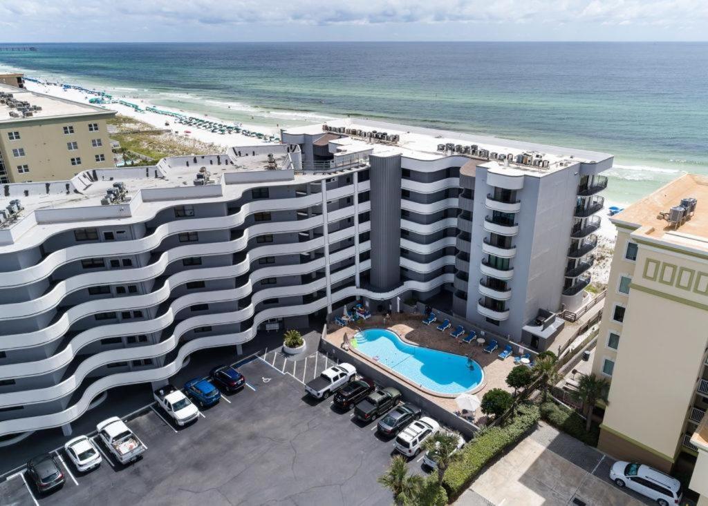 Nautilus 1201 - Gulf Front 2 Bedroom Huge Wrap Around Balcony 2Nd Floor! Fort Walton Beach Eksteriør billede