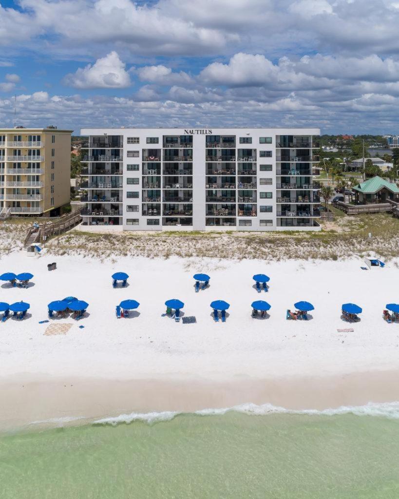 Nautilus 1201 - Gulf Front 2 Bedroom Huge Wrap Around Balcony 2Nd Floor! Fort Walton Beach Eksteriør billede